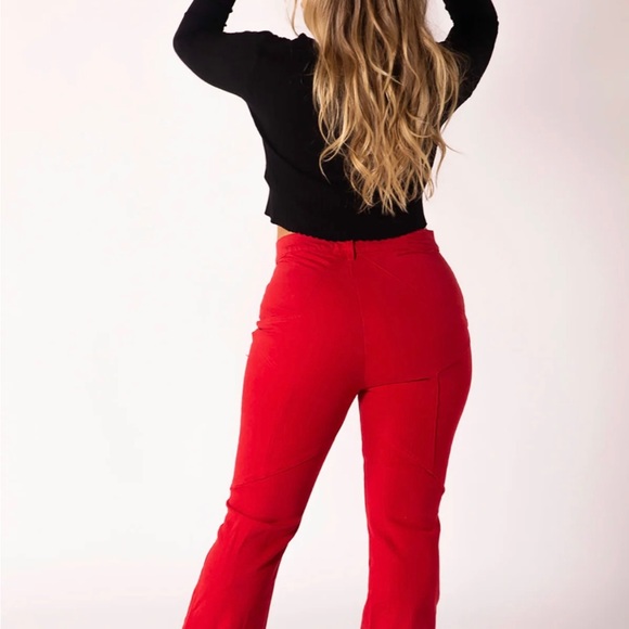 Revice Red Star Flare Jeans - Picture 3 of 5